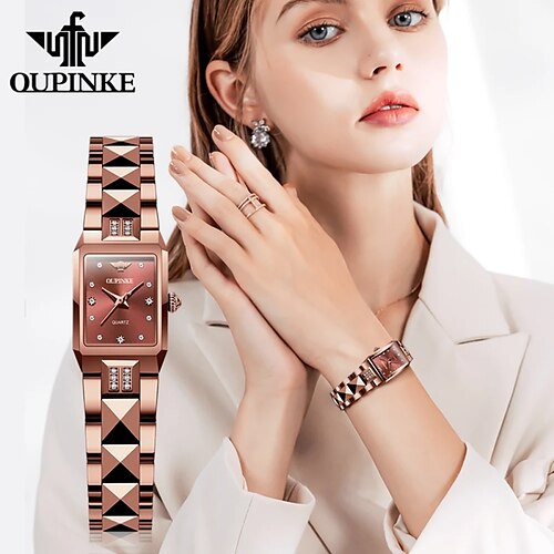 

Women'S Watches Niche Senior Sense Of Quartz Watch Fashion Temperament Tungsten Steel Rose Gold Women'S Watches