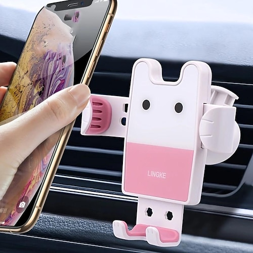 

1pc Autotelefonhalter Cartoon Kawaii niedliche Handyhalterung für Autohalterung Telefonständer Autozubehör