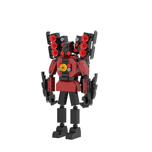 Skibidi Toilet Super Titan Sound Man Juego de construcción de bloques de  construcción creativos y bonitos para niños, regalos para niños (415 piezas