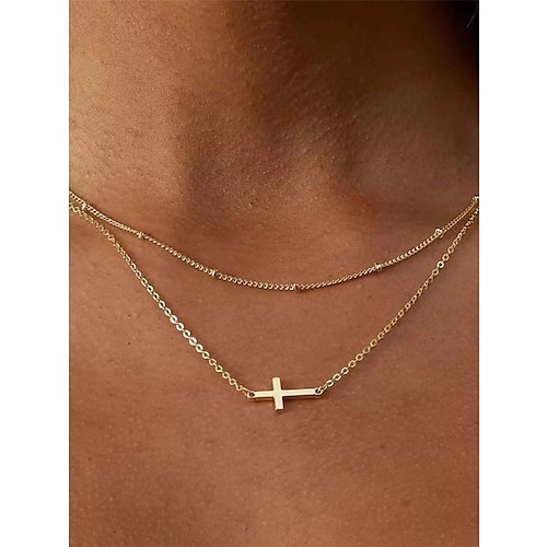 

Femme Colliers Mode Extérieur Géométrie Collier