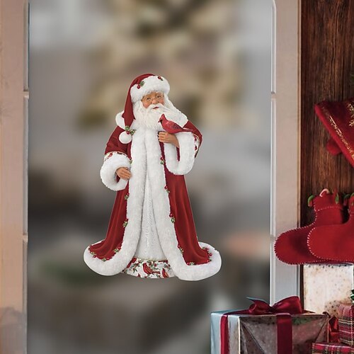 

Autocollant de toilette du père Noël de Noël, autocollant de fenêtre, autocollants de vacances exquis pour la maison et le bureau, boule à neige, couronne de père Noël, arbre de Noël, décoration de bureau à domicile