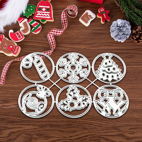 

crie lindos artesanatos com matrizes de corte de floco de neve de Natal em metal - perfeitas para fazer cartões, scrapbooking, estampagem mais!