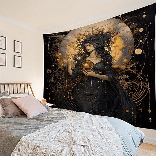 

Greek Mythology Tapestry Wall Art Large Tapestry Mural Decoration Photography Background Blanket Curtains Home Bedroom Living Room Decoration