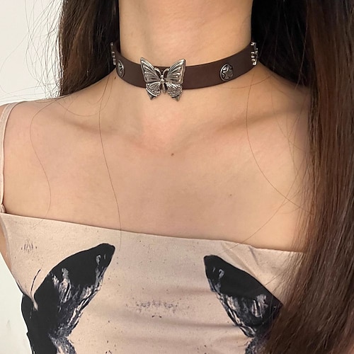 

Choker Necklace Retro Vintage Y2K Alloy For Cosplay Women's Costume Jewelry Fashion Jewelry
