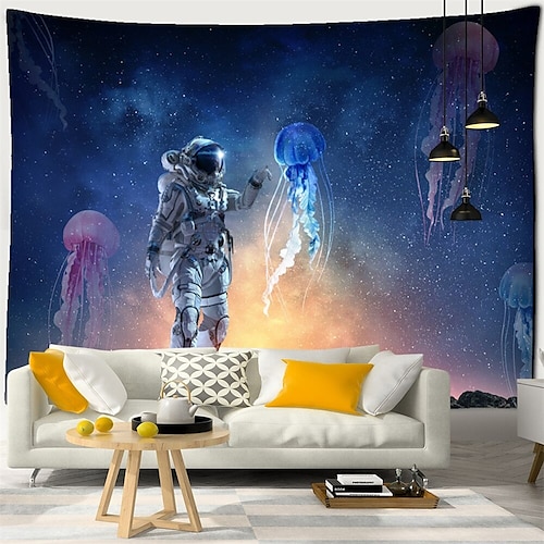 

Landschaft, Qualle, Astronaut, hängender Wandteppich, Wandkunst, großer Wandteppich, Wanddekoration, Fotografie, Hintergrund, Decke, Vorhang, Zuhause, Schlafzimmer, Wohnzimmer, Dekoration