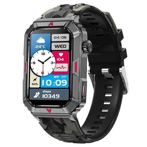 

imosi cf26 Smartwatch 1,57 Zoll Smartwatch Fitness Laufuhr Bluetooth Schrittzähler Anruferinnerung Aktivitätstracker kompatibel mit Android iOS Damen Herren Freisprecheinrichtung Anrufe wasserdicht