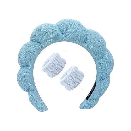 

Bandeau de bain solide 3 pièces ampli; ensemble de bracelets de bain