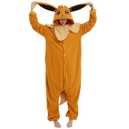 

Adults' Kigurumi Pajamas Nightwear Cartoon Cartoon Onesie Pajamas Funny Costume Flannel Cosplay For Men and Women Christmas Animal Sleepwear Cartoon