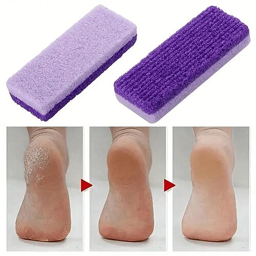 

1pc Reusable Foot Pumice Sponge Stone Callus Exfoliate Hard Skin Remove Pedicure Scrubber Foot Care Tool Scrub Manicure Tools