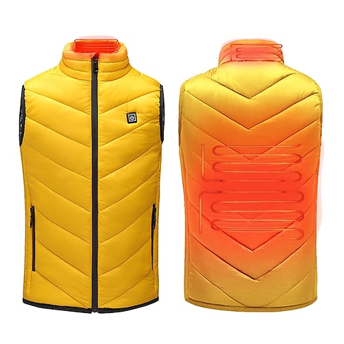 

Children's Heating Vest Body Warmer Heated Coat and Pants Boys Usb Electric Thermal Vest Girls Heated Vest Winter Outdoor Kids Heater Jacket