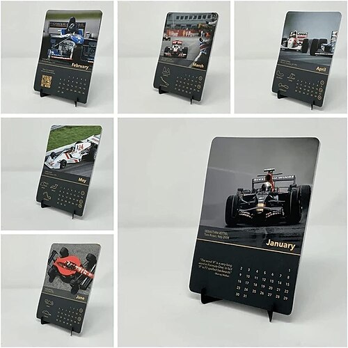 

Calendrier de formule 1 2024 pour les fans de F1, calendrier de planification, adapté à une utilisation en intérieur au bureau, cadeau de Noël