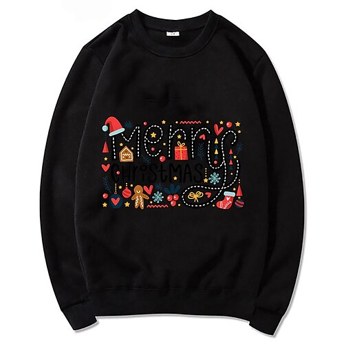 

Weihnachten Cosplay Zeichentrick Manga Pullover Anime Grafik oben Für Herren Damen Unisex Erwachsene Heißprägen 100% Polyester Party Festival