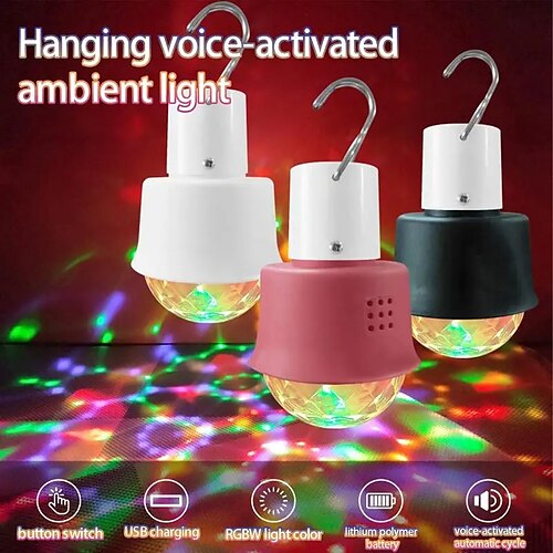 

USB Mini Disco Lights party decoration supplies RGBW Strobe Lights dance floor ornaments Lighting Range decor bar accessories