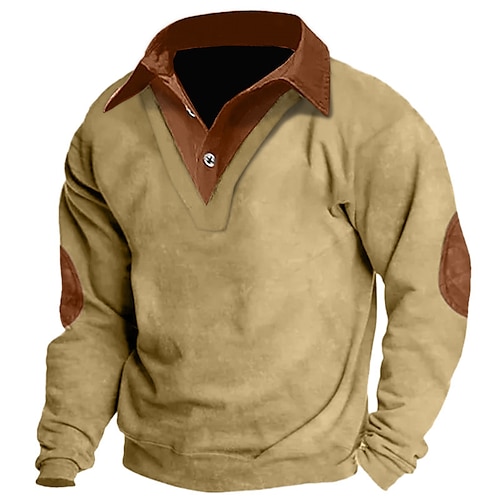 

Hombre Sudadera Negro Verde Ejército Azul Marino Caqui Diseño Bloque de color Retazos Deporte Diario Festivos Ropa de calle Básico Casual Primavera Otoño Ropa Sudaderas con capucha Sudaderas