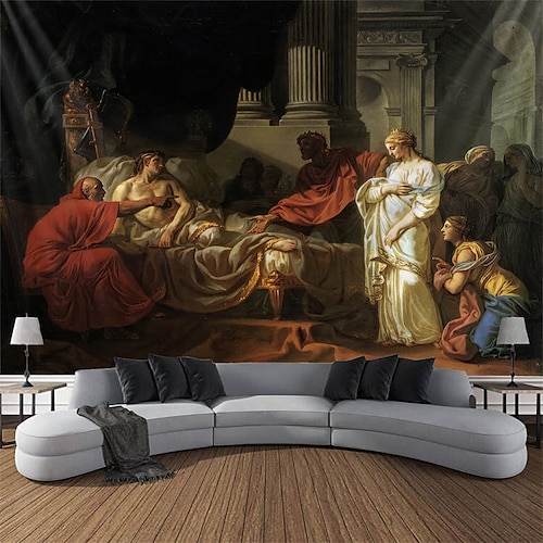 

Jacques-Louis David Gemälde zum Aufhängen, Wandteppich, Wandkunst, großer Wandteppich, Wanddekoration, Fotografie, Hintergrund, Decke, Vorhang, Zuhause, Schlafzimmer, Wohnzimmer, Dekoration