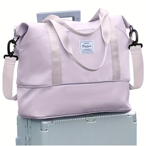 

Mujer Bolso de mano Bolsa de hombro Bolso de gimnasio Mochilas de Senderismo Paño Oxford Exterior Festivos Cremallera Ajustable Gran Capacidad Impermeable Color sólido Rosa Azul Verde Oscuro