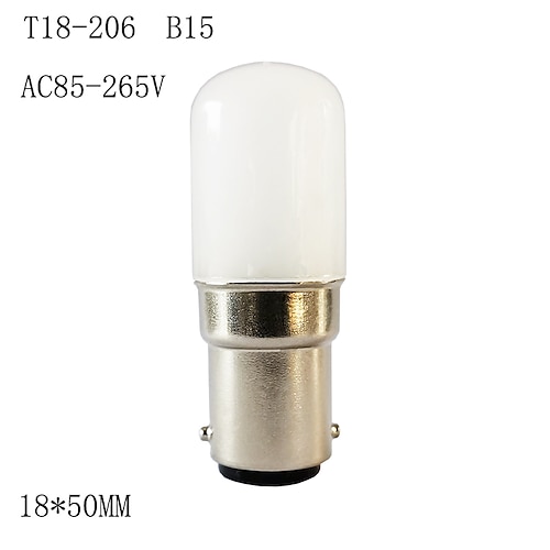 

2 W LED-Globuslampen 140 lm BA15D T 6 LED-Perlen SMD 2835 Warmweiß Weiß 85-265 V