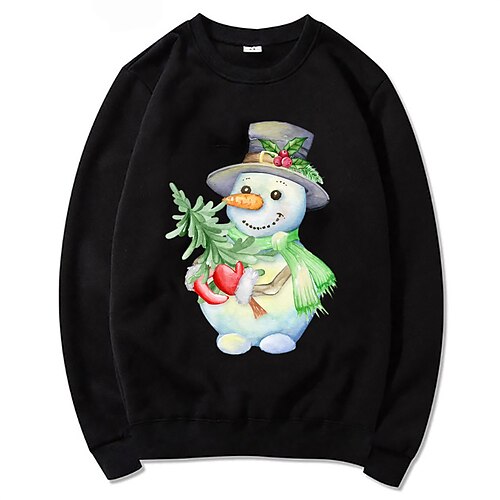 

Weihnachten Cosplay Zeichentrick Manga Pullover Anime Grafik oben Für Herren Damen Unisex Erwachsene Heißprägen 100% Polyester Party Festival