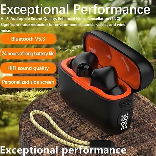 

Cool Color TWS Casque Bluetooth sans fil Son surround hifi dans l'oreille Écouteurs sans fil Appels mains libres Conduite Écouteurs Bluetooth avec microphone Boîte de chargeur longue durée de vie de