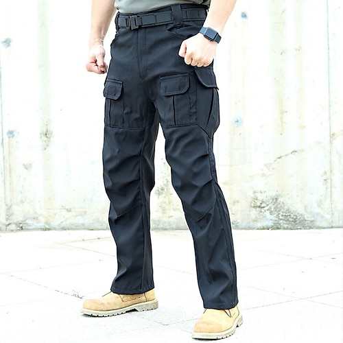 Pantalon cargo noir.  Style vestimentaire homme, Pantalon cargo