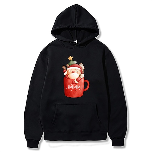 

Navidad Cosplay Sudadera Dibujos Manga Anime Bolsillo delantero Gráfico Sudadera Para Hombre Mujer Unisexo Adulto Estampado en caliente 100% Poliéster Fiesta Festival