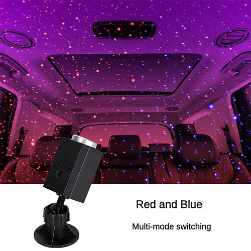 

Starfire Car USB Light Full Of Stars Car Laser Light Atmosphere Light Indoor And Outdoor Projection Light Car Atmosphere Starry Sky Light