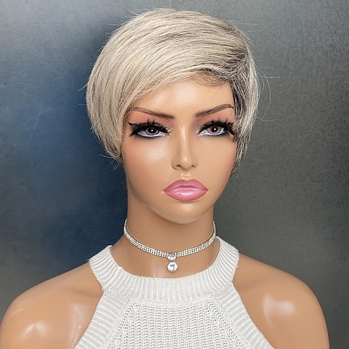 

Short Pixie Cut Wigs Synthetic Heat Resistant Wigs For Women Hair Replacement Wigs For Party Cosplay Halloween Use