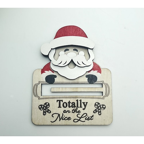 

Christmas Pendant Decor,Hanging Ornament Gift Santa Figurine Craft Pendant Car Accessory Decor Xmas Decorations for Money Holder Cute Wallet Hanging Hoder