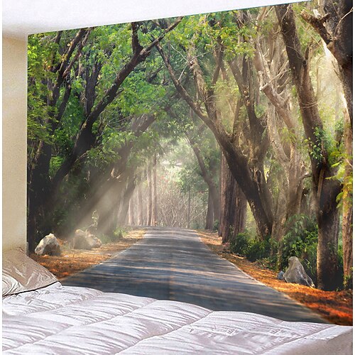 

Paysage arbres géants suspendus tapisserie mur art grande tapisserie décor mural photographie toile de fond couverture rideau maison chambre salon décoration