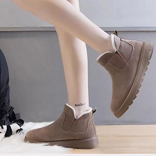 

Mujer Botas Bailarinas Botas con plataforma Botas de nieve Exterior Trabajo Color sólido Separar Flor Tacón Plano Tacón Cuña Dedo redondo Clásico Casual Minimalismo Zapatos para correr Zapatos de