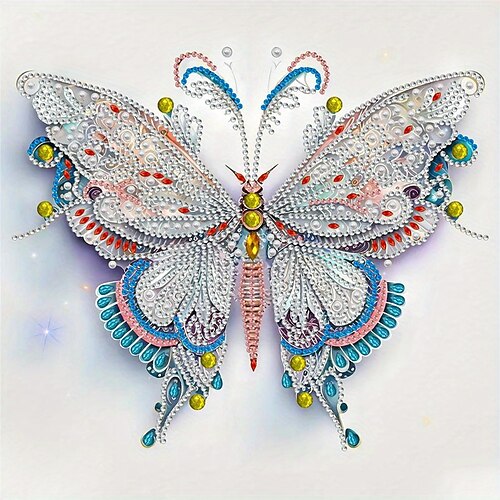 

1pc Animal DIY Diamond Painting Beautiful Butterfly Diamond Painting Handcraft Home Gift Without Frame