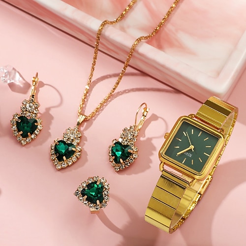 ファッションなデザイン Shining Ladies Watches Gifts Set with Diamond Decorated 時計