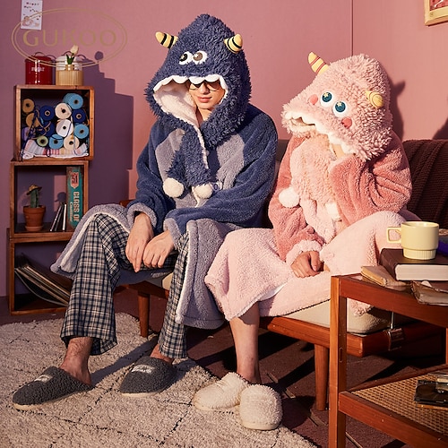 

Adulte Pyjama Kigurumi Tenues de nuit Combinaison de Pyjamas Monstre Animal Plus de costumes Animal Combinaison de Pyjamas Pyjamas fibre de polyester Cosplay Pour Homme et Femme Pyjamas Animale