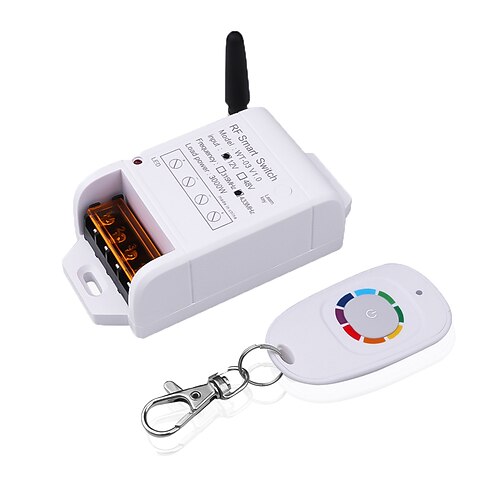 

RF Wireless DC 12 V 24 V 36 V Fernbedienung Schalter 1 Kanal 30 A Empfänger Industriesender für Wasserpumpe Beleuchtung Universal 433 MHz
