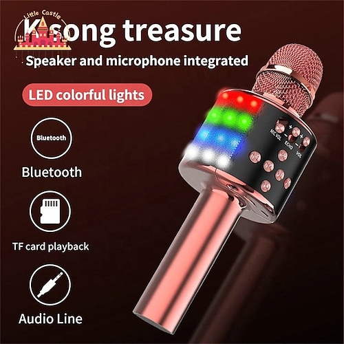 

microphone pour la maison k chanson mobile téléphone universel universel k chanson artefact sans fil sans fil microphone audio intégré