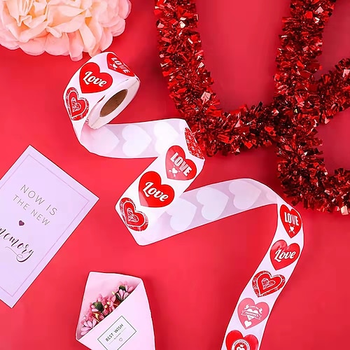 

1pcs Valentine's Day Gift Valentine's Day Love Love Tag Sticker