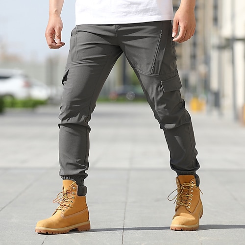 Men's Cargo Pants Cargo Trousers Trousers Tactical Pocket Classic ...