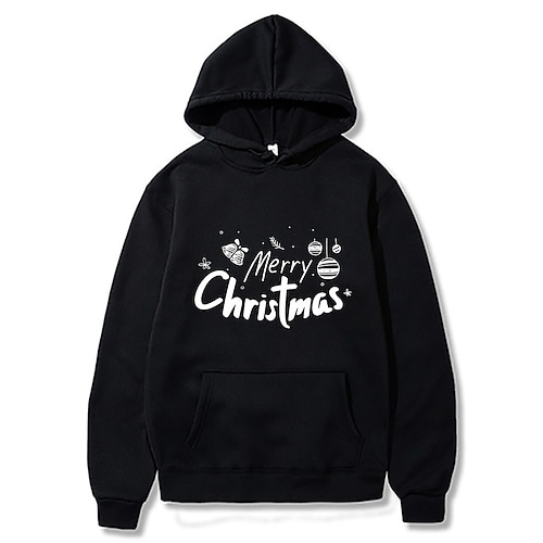 

Christmas Cosplay Hoodie Cartoon Manga Anime Front Pocket Graphic Hoodie For Men's Women's Unisex Adults' Hot Stamping 100% Polyester Party Festival