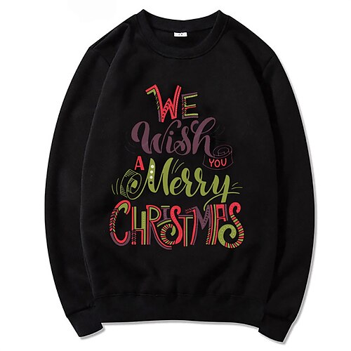 

Weihnachten Cosplay Zeichentrick Manga Pullover Anime Grafik oben Für Herren Damen Unisex Erwachsene Heißprägen 100% Polyester Party Festival