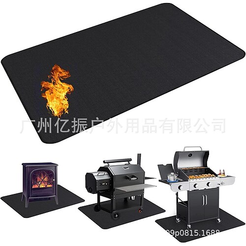 

Outdoor-Grill-Feuermatte, Feuerdecke, Kamin, Mehrzweck-Bodenmatte, Grill, Camping, Grillmatte, Isoliermatte