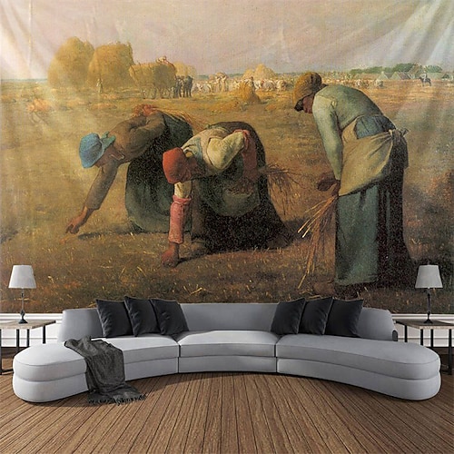 

jean-françois mijo pintura tapiz colgante arte de la pared tapiz grande decoración mural fotografía telón de fondo manta cortina hogar dormitorio sala de estar decoración