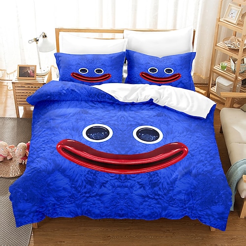

Huggywuggy fournit des fournitures sur une machine à poncer à impression numérique 3D, un ensemble de quatre et trois draps et draps