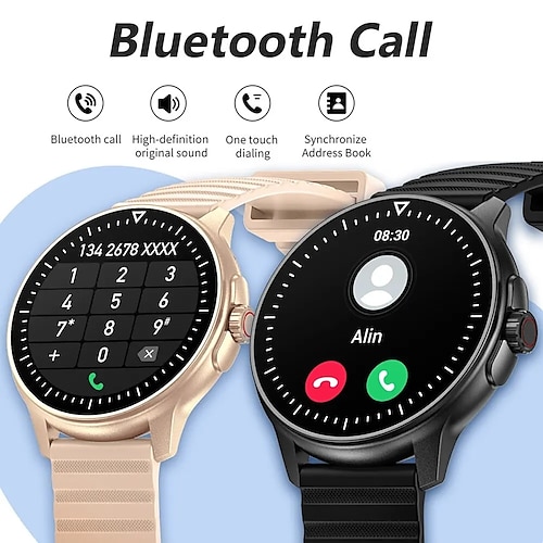 

ZW45 Smart Watch Bluetooth Call AI Voice Fitness Tracker Heart Rate Blood Oxygen Health Monitoring Men Women Smartwatch