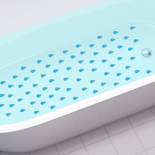 

Water Drop Bathroom Bathtub Decoration Self-Adhesive Wall With Waterproof Bathtub Stickers.