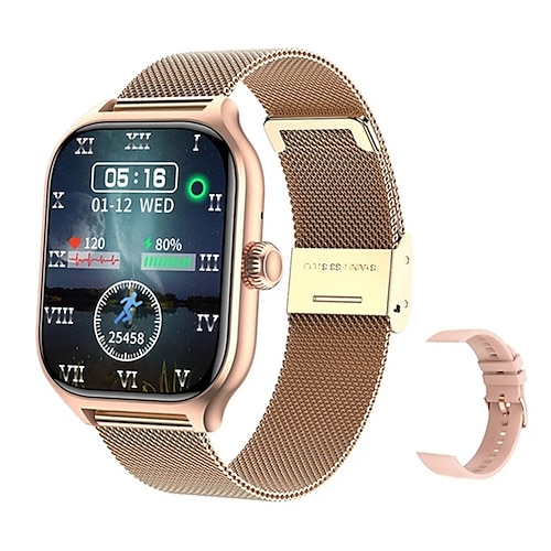 

H16 Smartwatch Damen Herren Smartwatch Damen Armbanduhr Fitness Armband Smart Band Wasserdicht Armbanduhren Elektronische Uhr