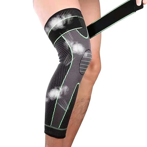 

1pc genouillères élastiques bretelles sport soutien genouillère hommes femmes pour articulations protecteur fitness compression manchon protecteur sport