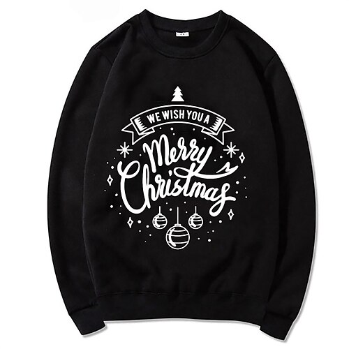 

Weihnachten Cosplay Zeichentrick Manga Pullover Anime Grafik oben Für Herren Damen Unisex Erwachsene Heißprägen 100% Polyester Party Festival