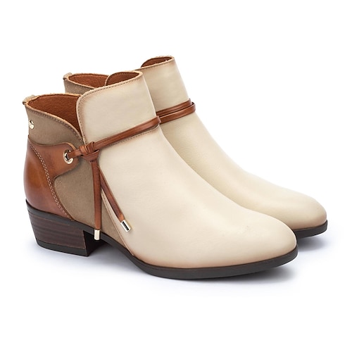 

Mujer Botas Botines chelsea Fiesta Exterior Oficina Talón de bloque Elegante Vacaciones Vintage Cuero Sintético Marrón Beige