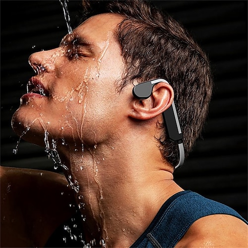 

Wireless Bone Conduction TWS Audio Headphones Ear Mounted Sports Headphones Wireless Connection Sporty Waterproof Earless Design Long Battery Life Light Weight And Easy To Wear