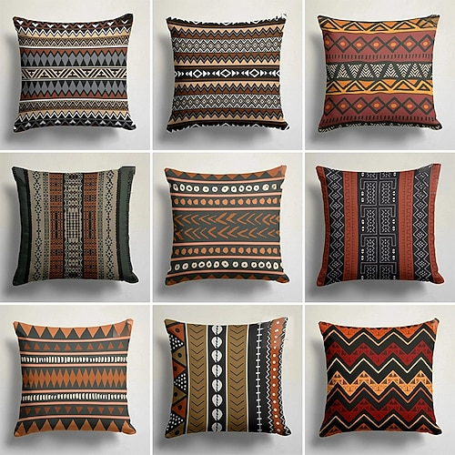 

Kilim Ethnic South Werstern Double Side Pillow Cover 1PC Soft Decorative Square Pillowcase for Bedroom Livingroom Sofa Couch Chair